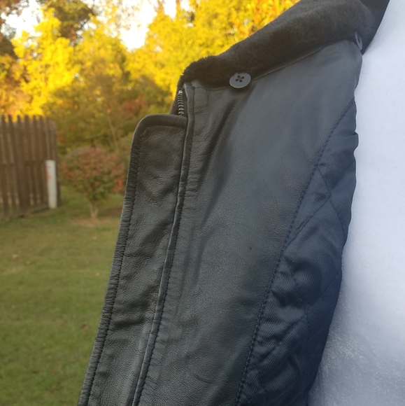 Luciano Natazzi New Nappa Leather Bomber Jacket - Picture 9 of 14